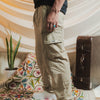 7-Pocket Nylon Cargo Pants